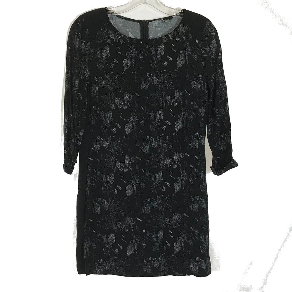 Womens Size 4 MKT Studio Retro Print Mini Dress